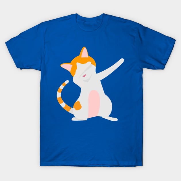 Cat Dabbing T-Shirt by Mako Design 